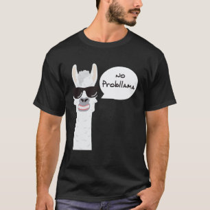 T-shirt Lusitges Lama Alpaga pour femmes hommes enfants