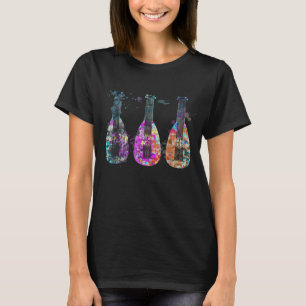 T-shirt Lutes Silhouette de l'instrument
