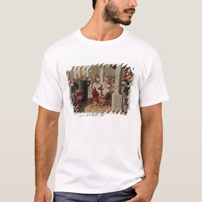 T-shirt Luther au régime des vers (Devant)