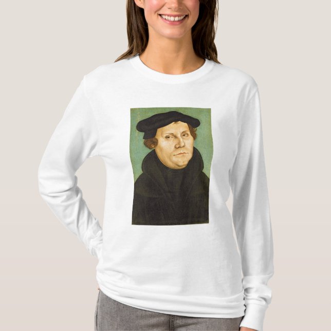 T-shirt Luther comme professeur, 1529 (Devant)