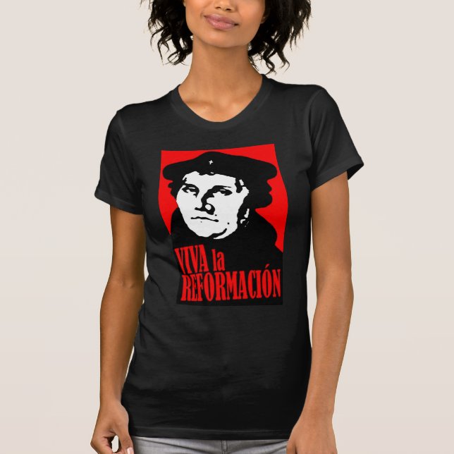 T-shirt LUTHER de Reformacion de La de vivats (Devant)