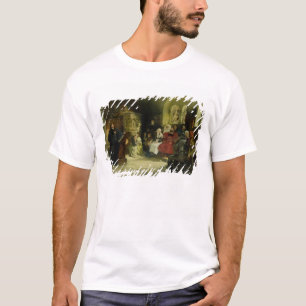 T-shirt Luther prêche utilisant sa traduction de bible
