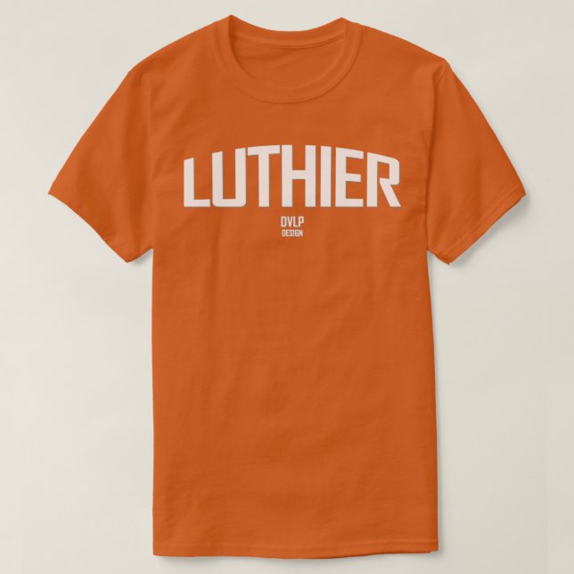T-shirt Luthier (Design devant)