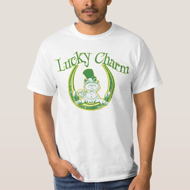 T-shirt Lutin chanceux de charme (Devant)