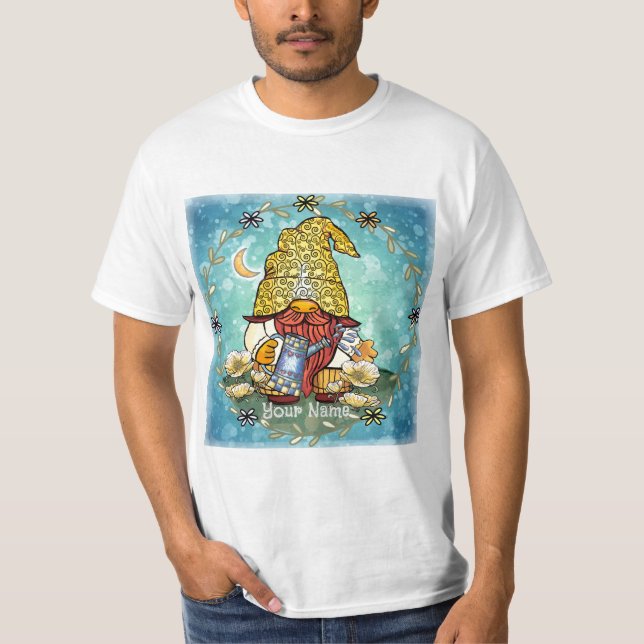 T-shirt Lutin coquelicot  (Devant)