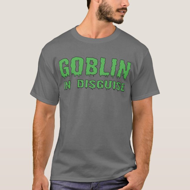 T-shirt Lutin dans le déguisement (Devant)