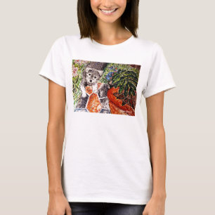 T-shirt Lutin dans le jardin