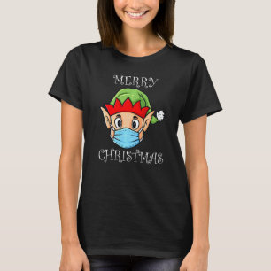 T-shirt Lutin Dans Masque Joyeux Noël Xmas
