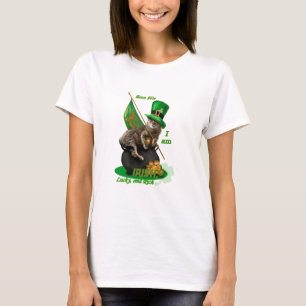 T-shirt Lutin de chat du jour de St Patrick supérieur de