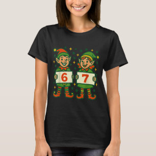 T-shirt Lutin de Noël 6 7 Meme Fêtes drôles Elfes Gen Alp