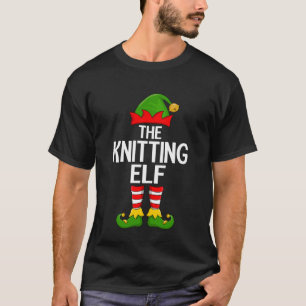 T-shirt Lutin de tricot Noël Équipe de lutin de famille as