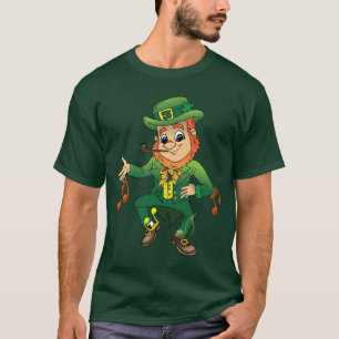 T-shirt Lutin irlandais heureusement de danse