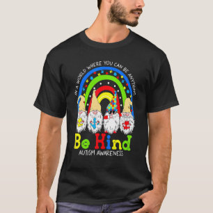 T-shirt Lutins arc-en-ciel Soyez gentils Mois de la sensib