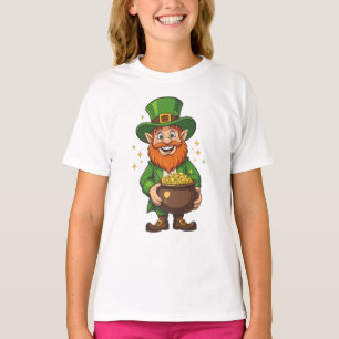 T-shirt Lutins chanceux répandant des sourires