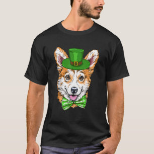 T-shirt Lutins Corgi 2022 St Pattys Day Pour Chien