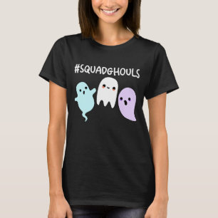 T-shirt Lutins de l'escouade Halloween drôle de fantôme Pu