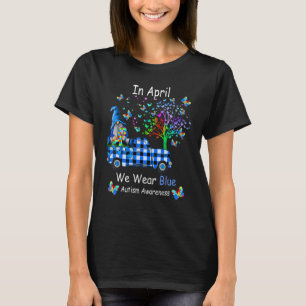 T-shirt Lutins En Avril Nous Portons Bleu Autism Awareness