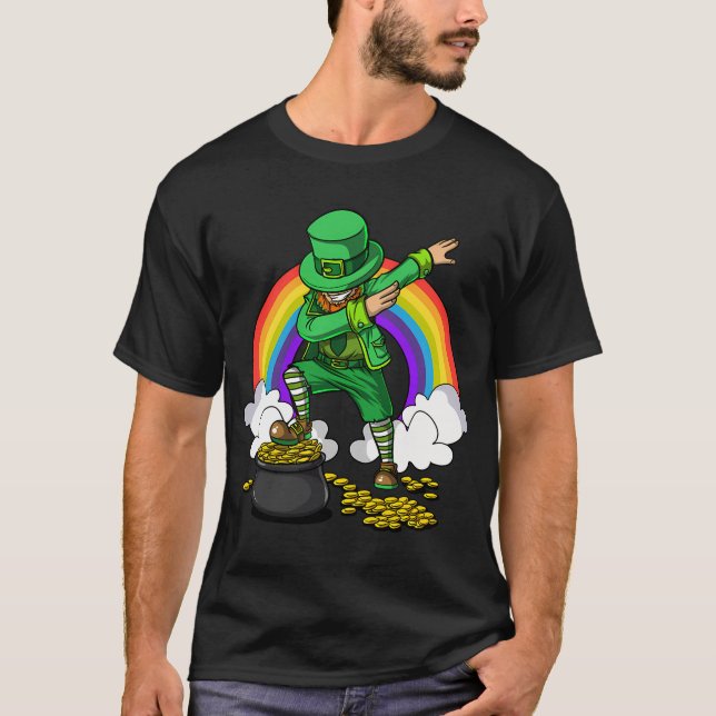 T-shirt Lutins qui dab (Devant)