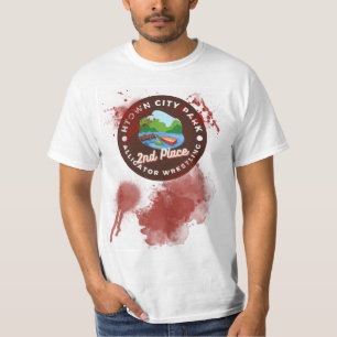 T-Shirt luttant contre l'alligator du parc de Hage