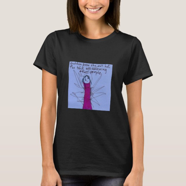 T-shirt Lutte avec / Imperfection Sombre réflexion Beauté (Devant)