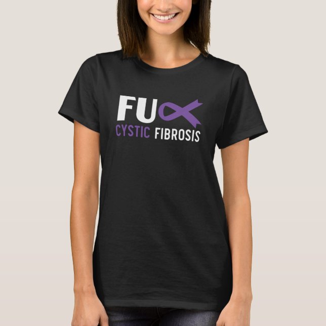 T-shirt Lutte contre la fibrose kystique Guerrier Sensibil (Devant)