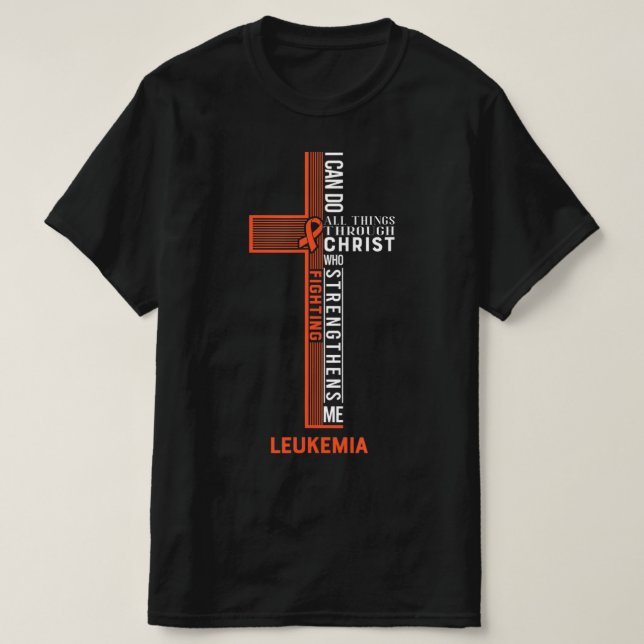 T-shirt Lutte contre la leucémie Ruban 7 (Design devant)