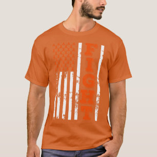 T-shirt Lutte contre la sclérose en plaques - drapeau amér