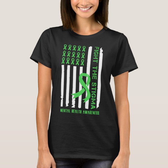 T-shirt Lutte contre la stigmatisation Sensibilisation men (Devant)