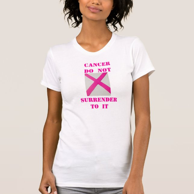 T-shirt Lutte contre le cancer (Devant)