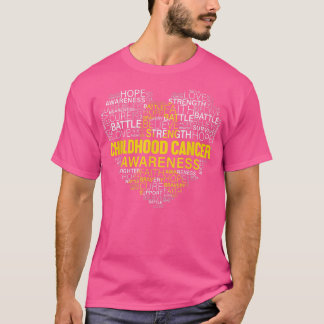 T-shirt Lutte contre le cancer chez l'enfant Lutte contre