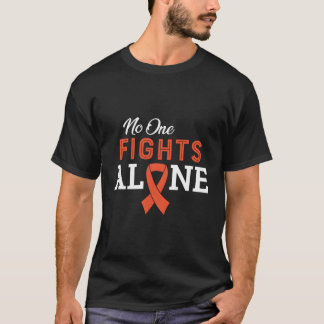T-shirt Lutte contre le cancer de la leucémie Ruban
