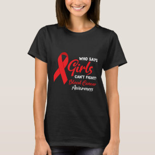 T-shirt Lutte contre le cancer du sang Sensibilisation Can