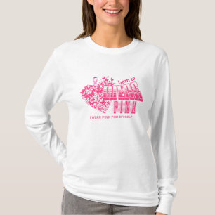T-shirt Lutte contre le cancer du sein Ruban rose Inspirat