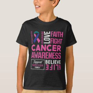 T-shirt Lutte contre le cancer Ruban 11
