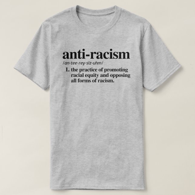 T-shirt Lutte contre le racisme (Design devant)