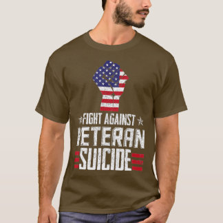T-shirt Lutte contre le suicide des vétérans Journée de se