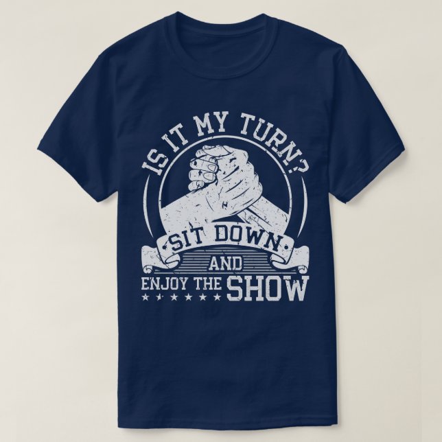 T-shirt Lutte contre les bras (Design devant)