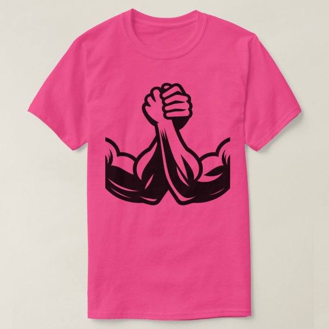 T-shirt Lutte contre les bras (Design devant)