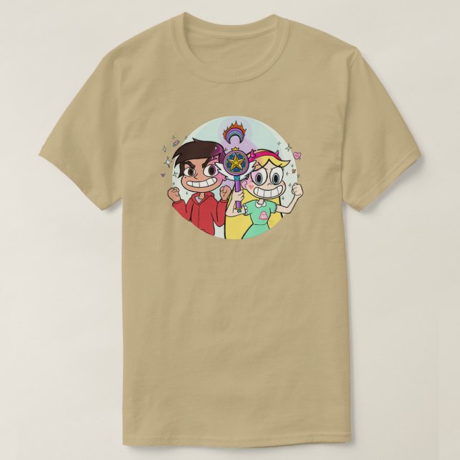 T-shirt Lutte contre les monstres (Design devant)