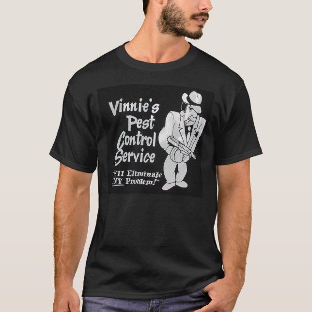 T-shirt Lutte contre les parasites de Vinnie (Devant)