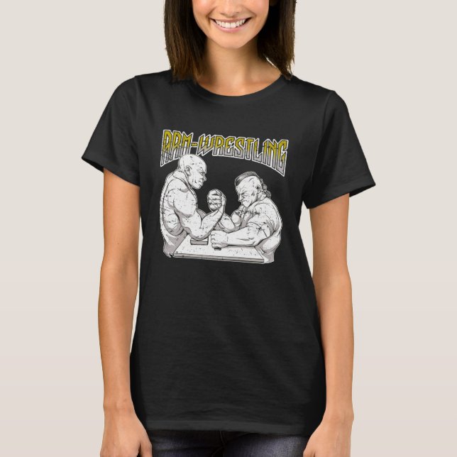 T-shirt Lutte de bras (Devant)