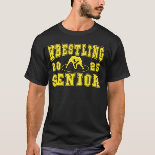 T-shirt Lutte de nuit senior lutte senior seniors 2025 Gra
