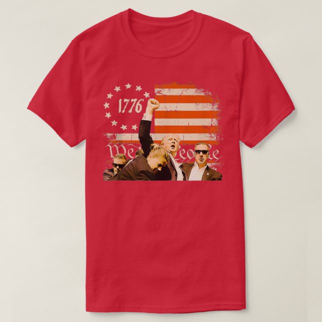 T-shirt Lutte depuis 1776 2024 (Design devant)