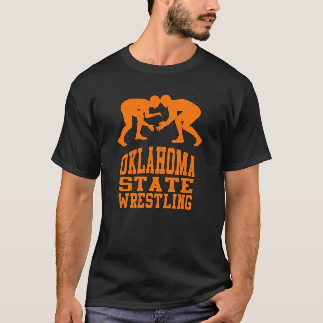 T-shirt Lutte d'État de l'Oklahoma (Devant)