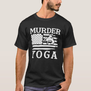 T-shirt Lutte drôle de meurtre Yoga Lutteur Lutte Amour