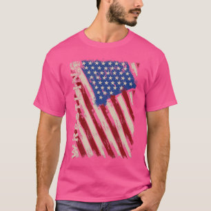 T-shirt Lutte En Amérique Singlet Usa Martial Arts Wres