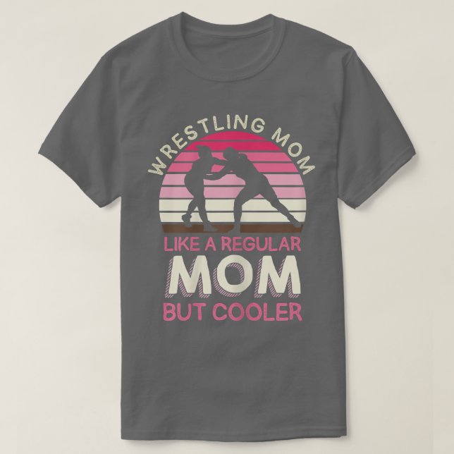 T-shirt Lutte Féminine Maman Comme Une Maman Régulière Mai (Design devant)