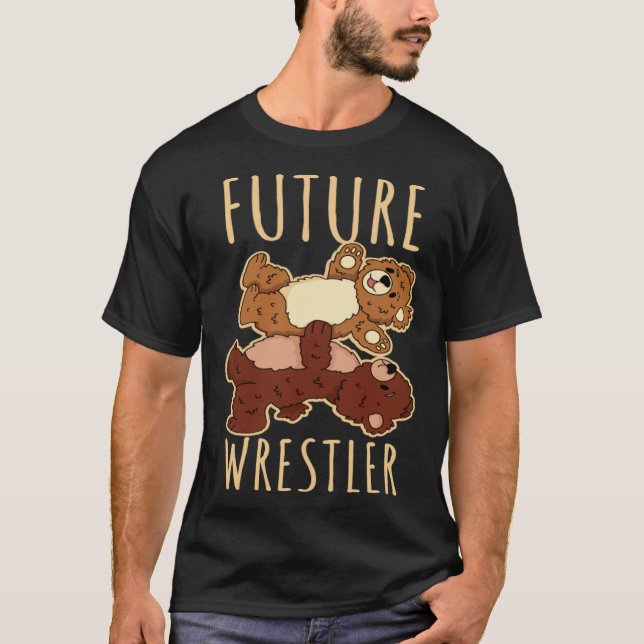 T-shirt Lutte future contre les lutteurs (Devant)
