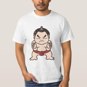 T-shirt Lutte japonaise du Japon de bande dessinée de