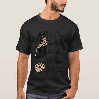 T-shirt Lutte L'art De Plier Les Vêtements Avec Les Gens W